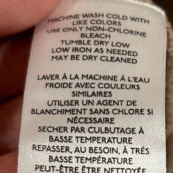 Anthropologie Pilcro Tidal Moto Utility Jacket Tan Color Size XL - Picture 6 of 8